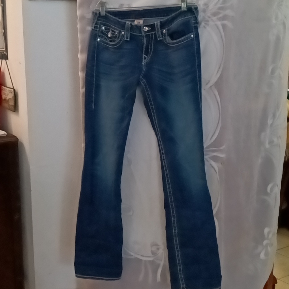 Women's true religion blue jeans size 30